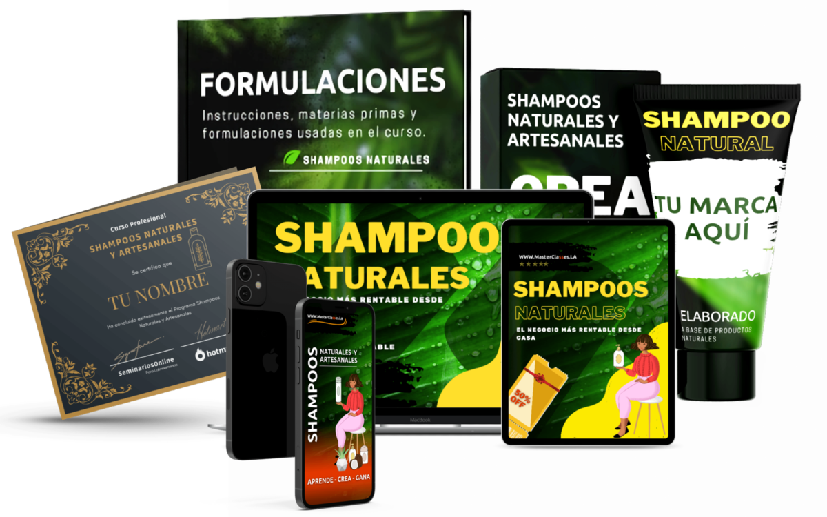 Shampoos naturales y artesanales